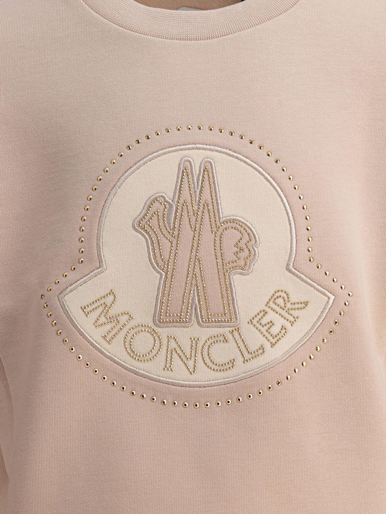pink cotton sweatshirt by Selfnex