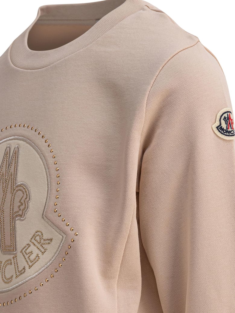 pink cotton sweatshirt by Selfnex