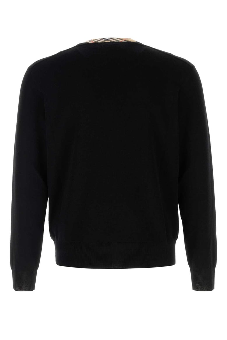 black wool sweaters by Selfnex