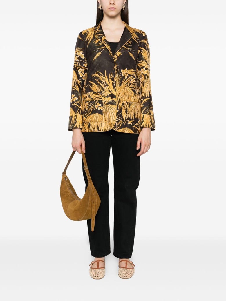printed silk shirt by Selfnex