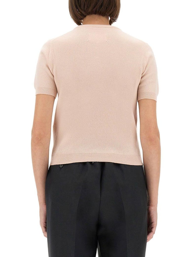 pink virgin wool t-shirts by Selfnex