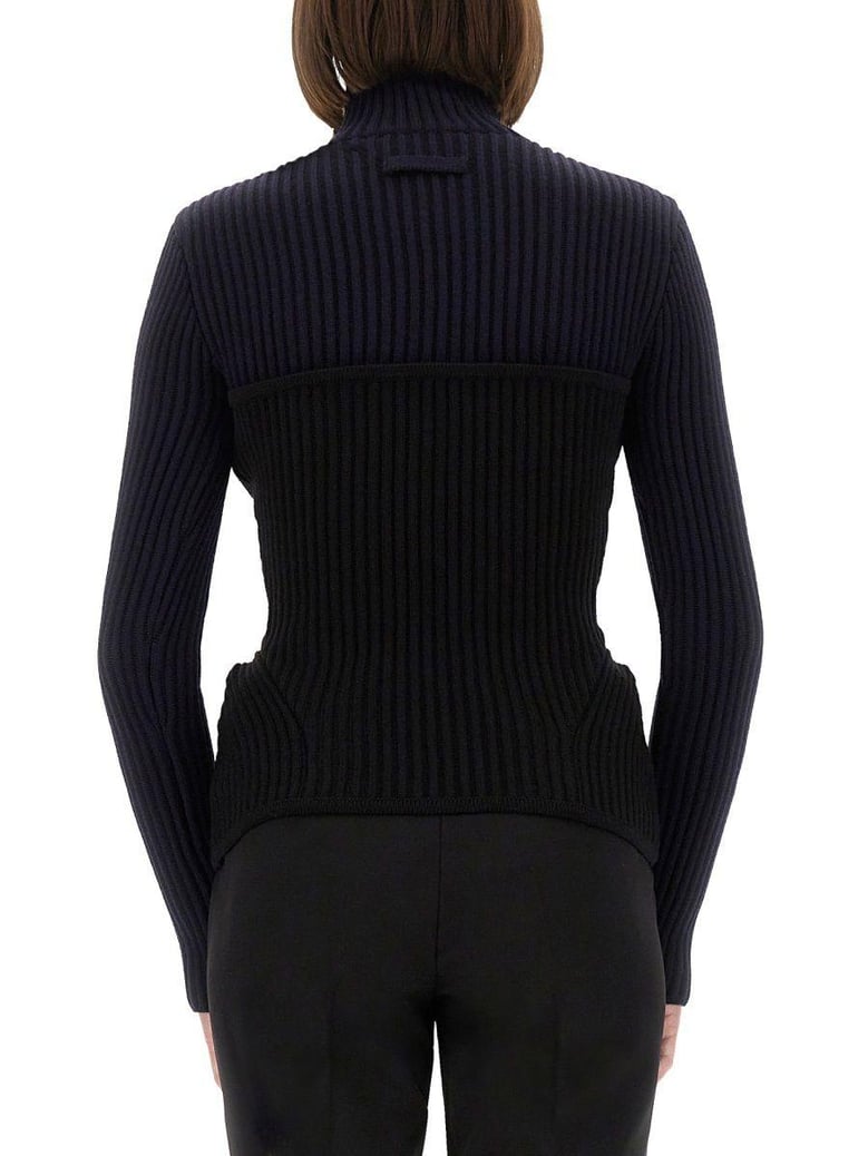 blue merino wool sweaters by Selfnex