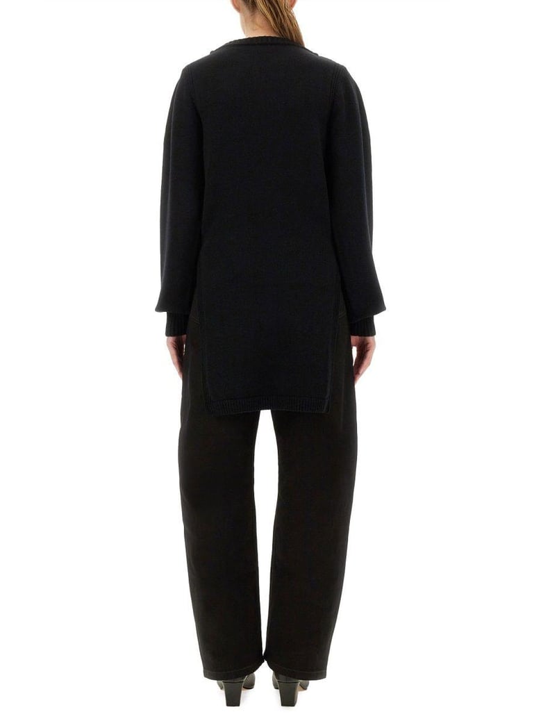 black wool sweaters by Selfnex