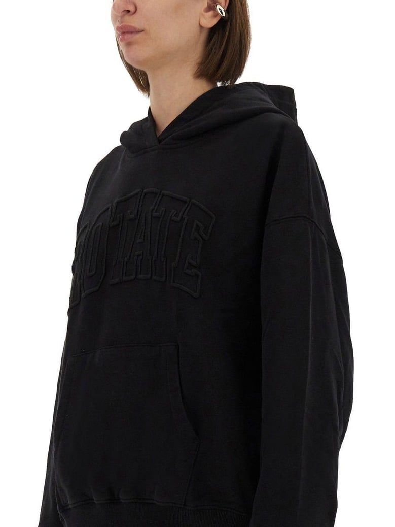 black organic cotton sweatshirts by Selfnex