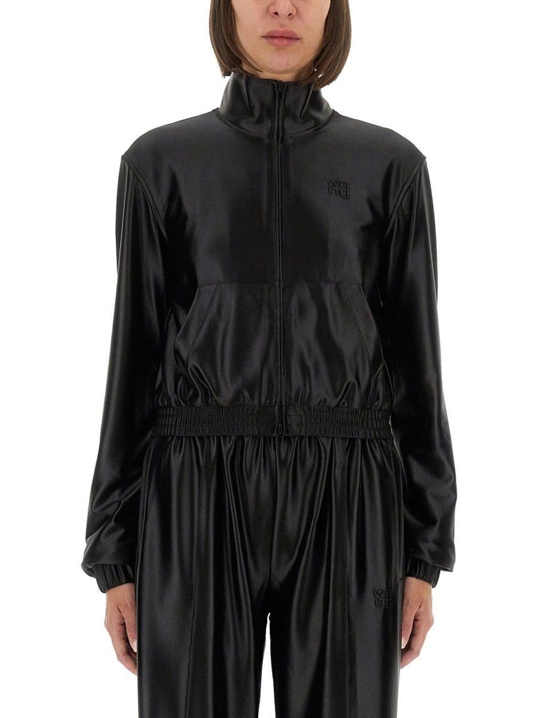 black polyester jackets by Selfnex