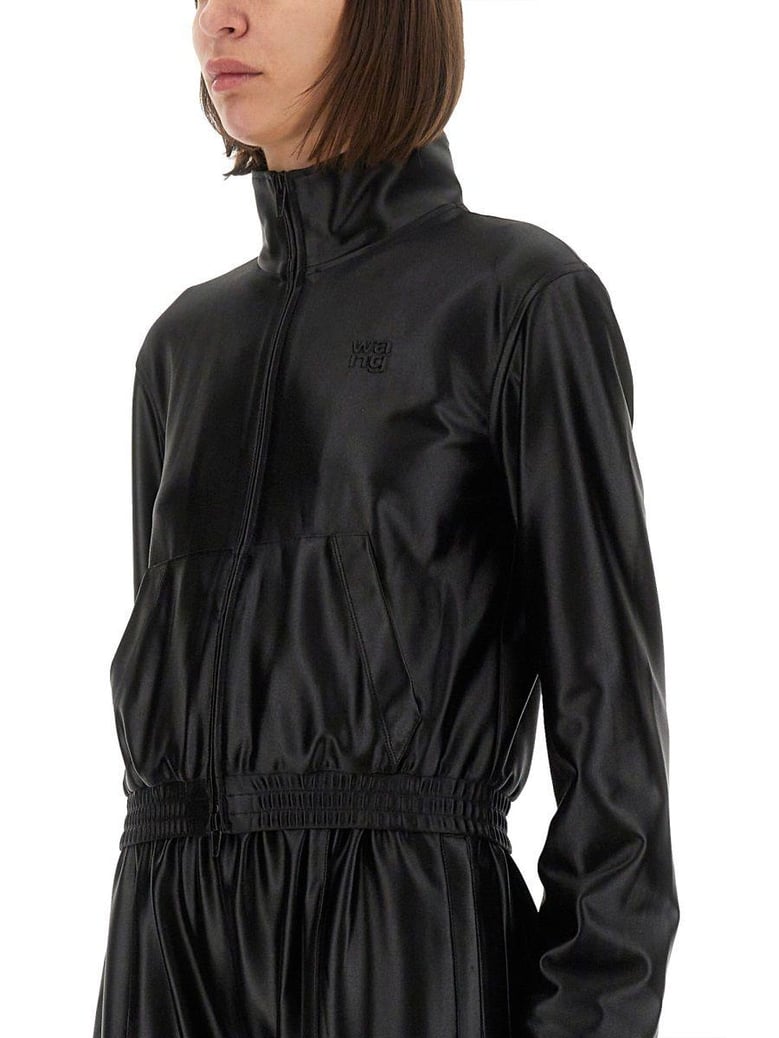 black polyester jackets by Selfnex