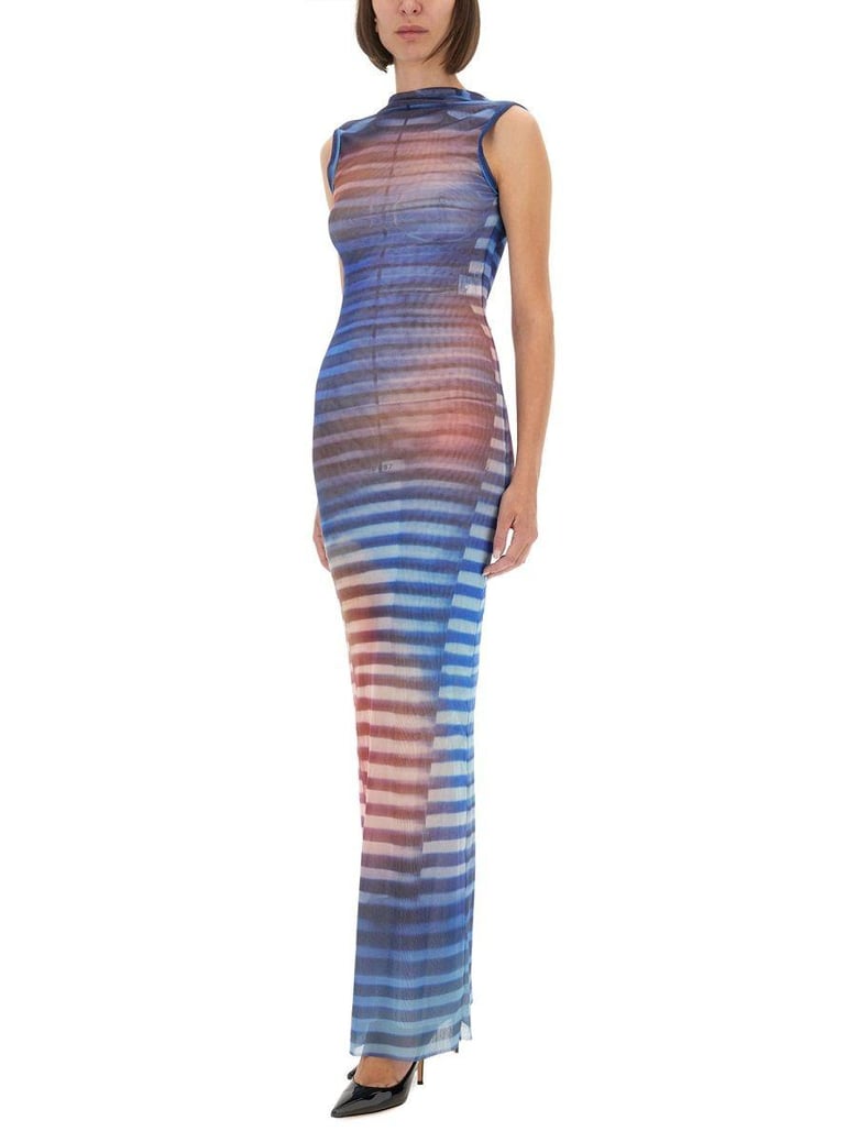 multicolour polyamide dresses by Selfnex