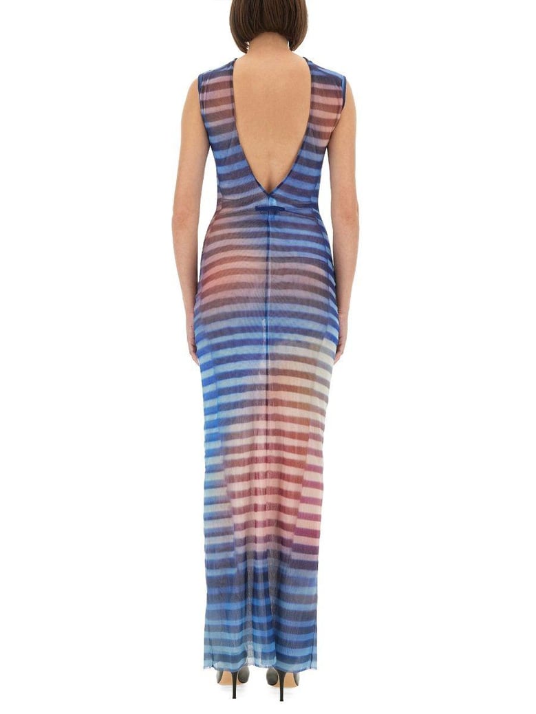 multicolour polyamide dresses by Selfnex