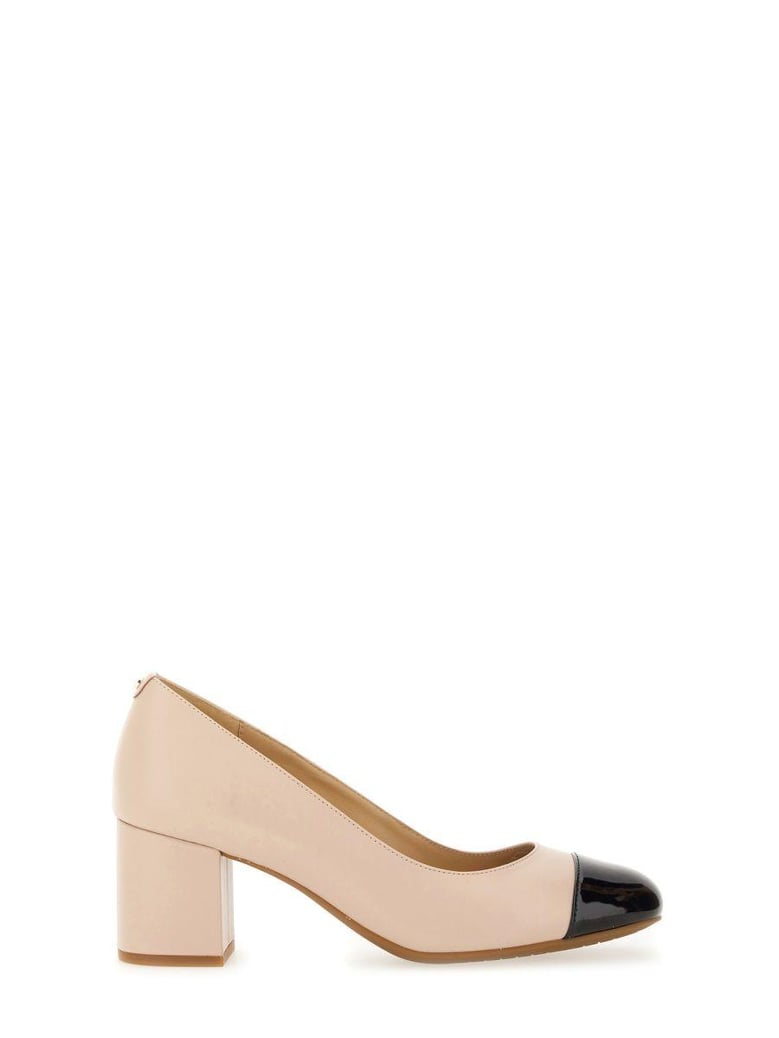 pearl flex leather pumps by Selfnex