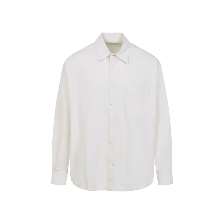 beige cotton silk shirts by Selfnex