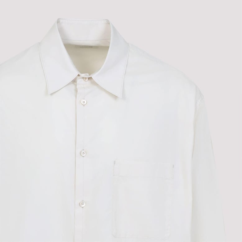beige cotton silk shirts by Selfnex
