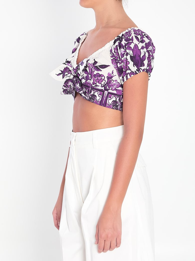 top with maiolica print by Selfnex
