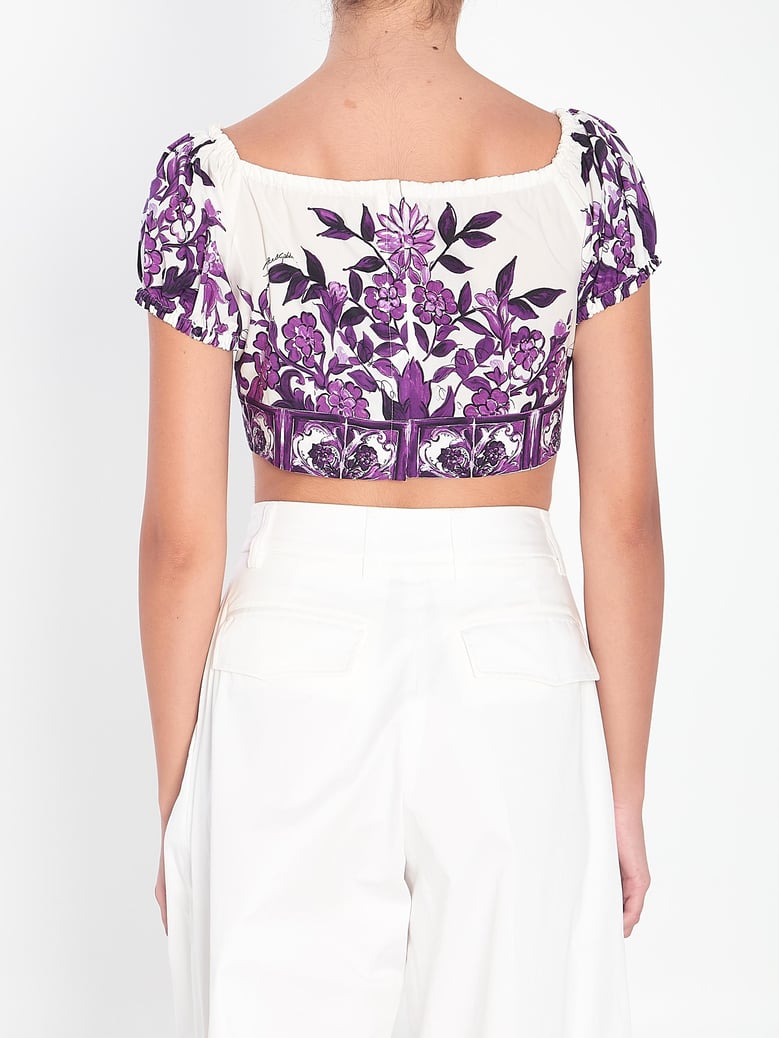 top with maiolica print by Selfnex