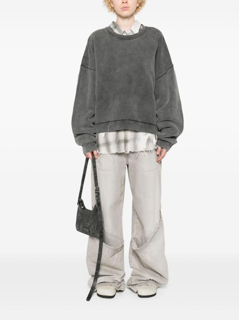 grey cotton sweaters by Selfnex