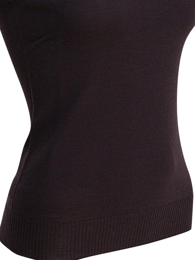 mock neck sleeveless by Selfnex