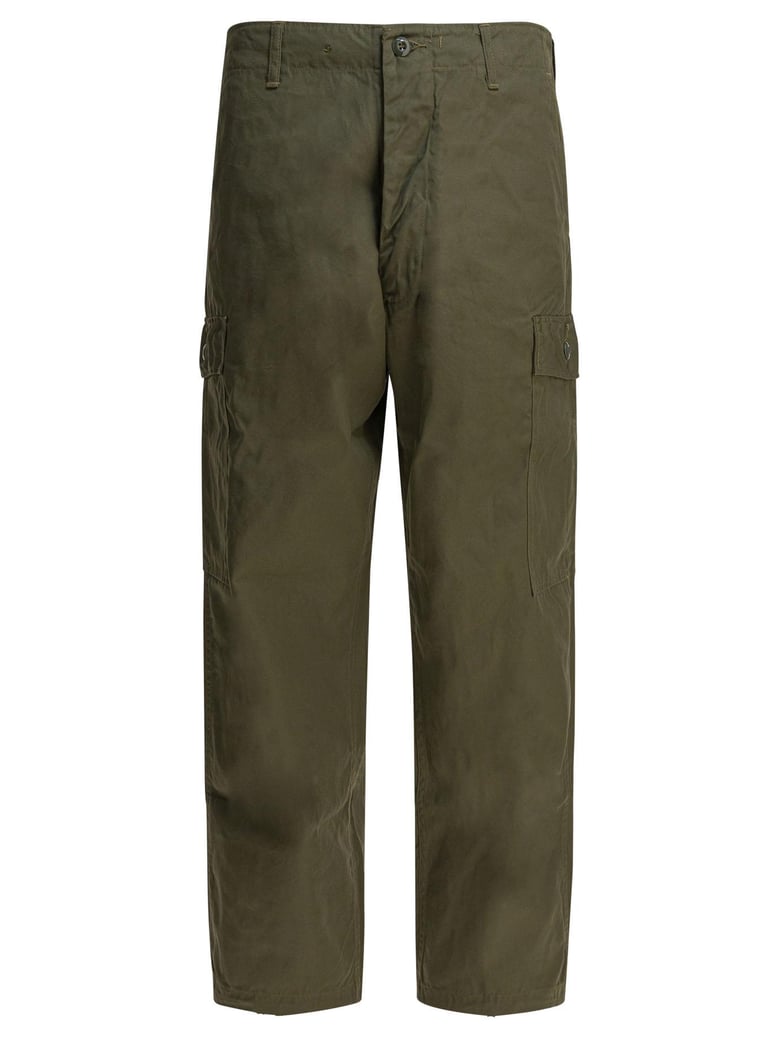 cotton poplin cargo pants by Selfnex