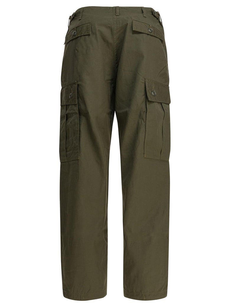 cotton poplin cargo pants by Selfnex