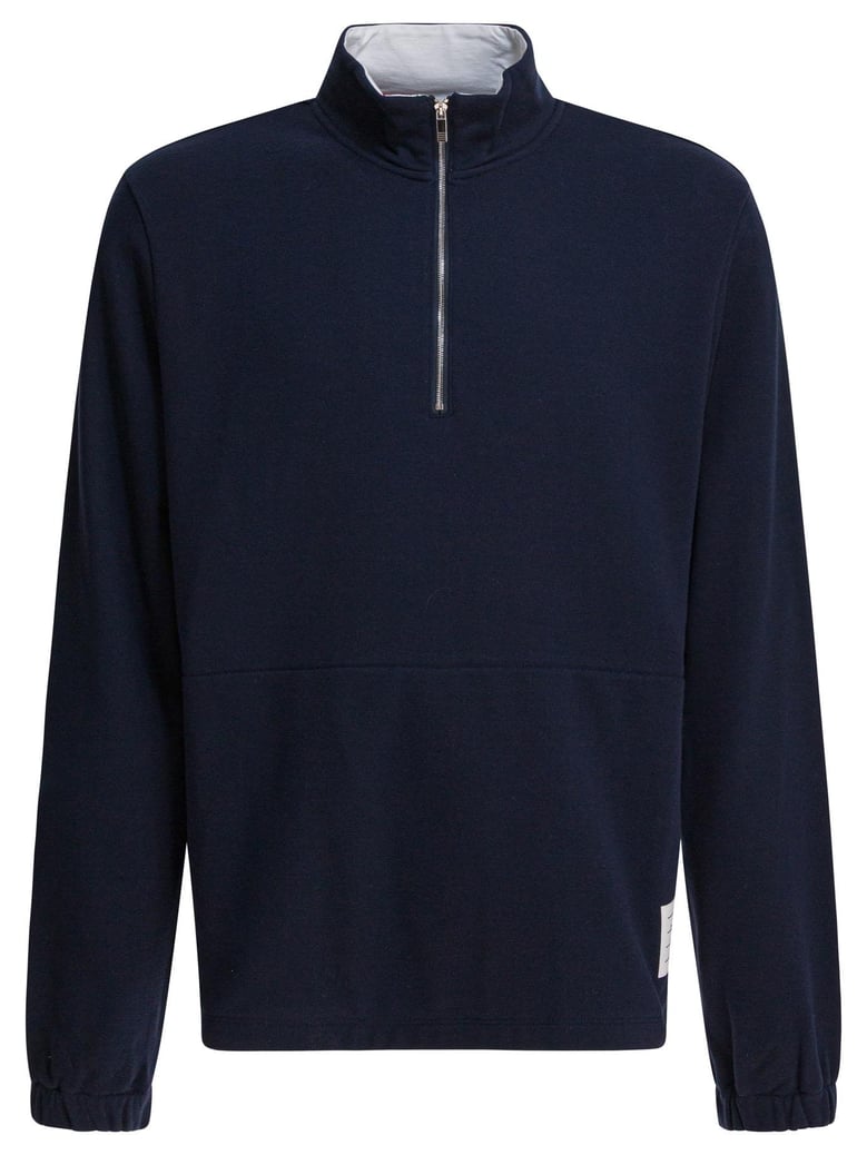 blue cotton sweatshirt by Selfnex