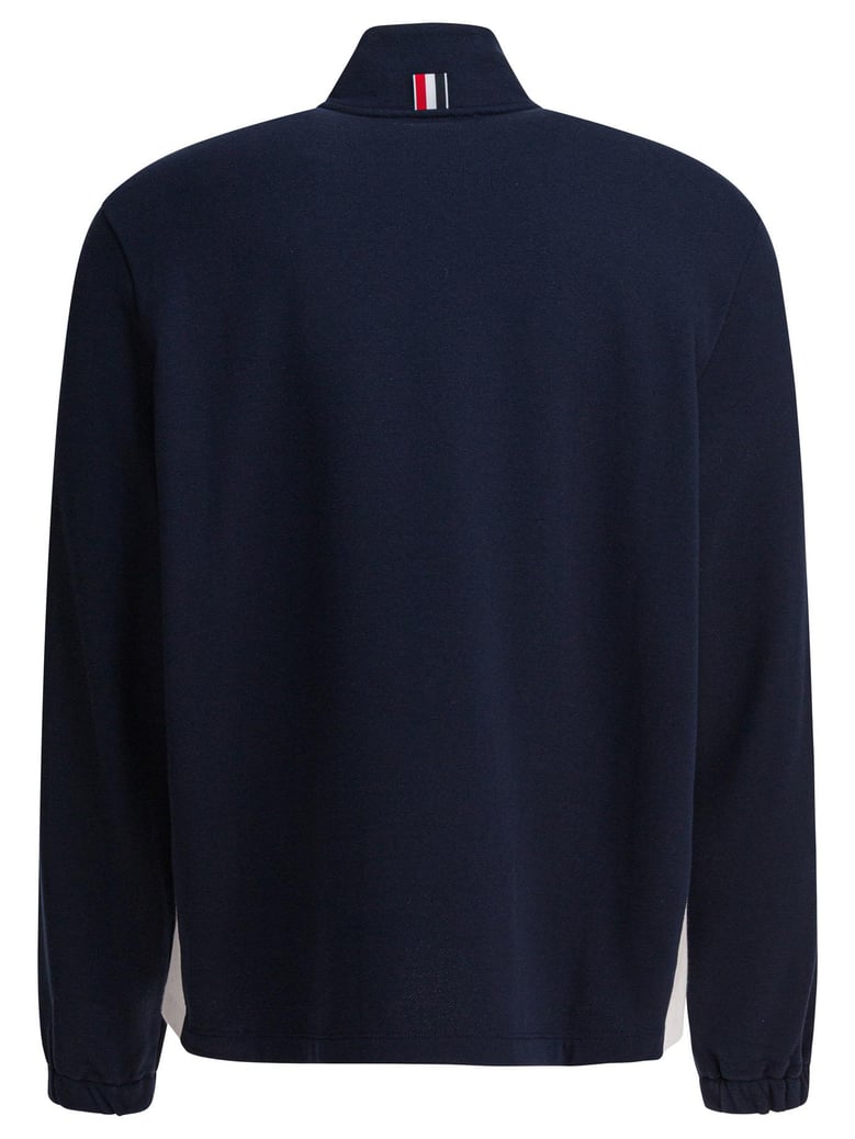blue cotton sweatshirt by Selfnex
