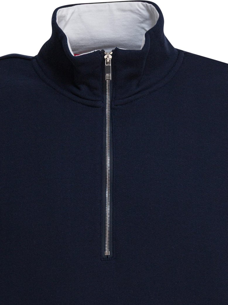 blue cotton sweatshirt by Selfnex