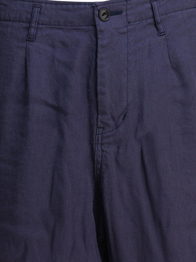 linen cargo shorts by Selfnex