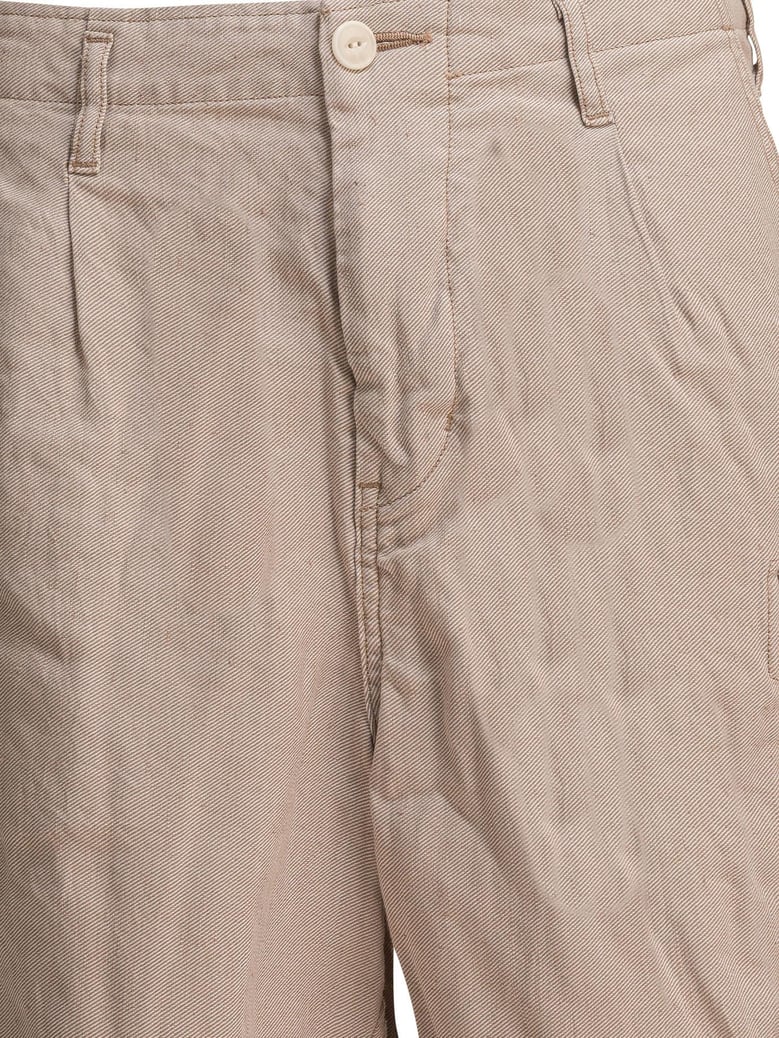 linen cargo shorts by Selfnex