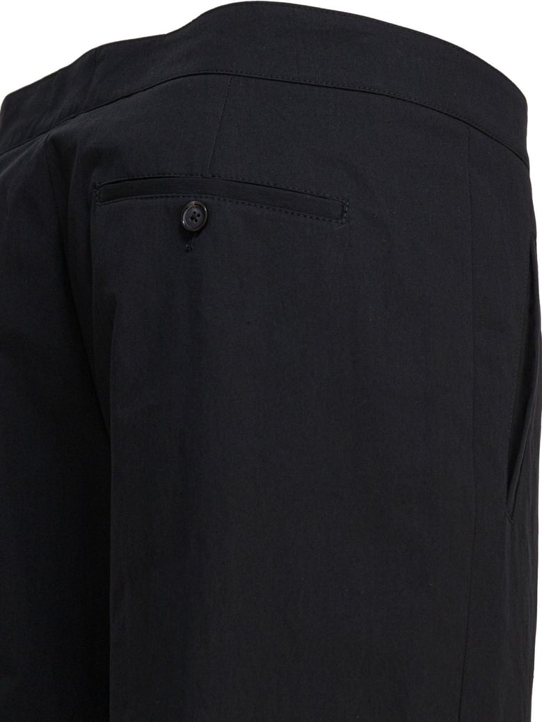 black polyamide trousers by Selfnex