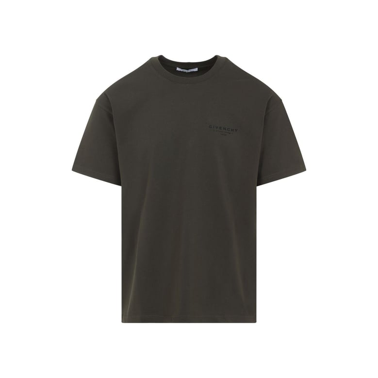 cotton t-shirt with givenchy stamp print by Selfnex