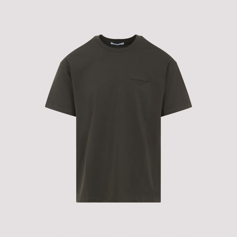 cotton t-shirt with givenchy stamp print by Selfnex