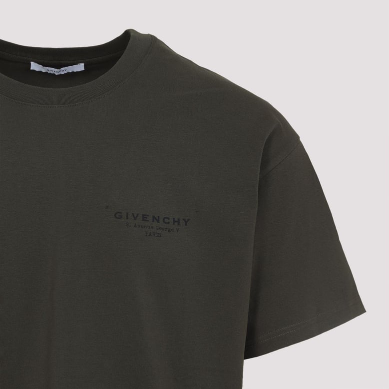 cotton t-shirt with givenchy stamp print by Selfnex