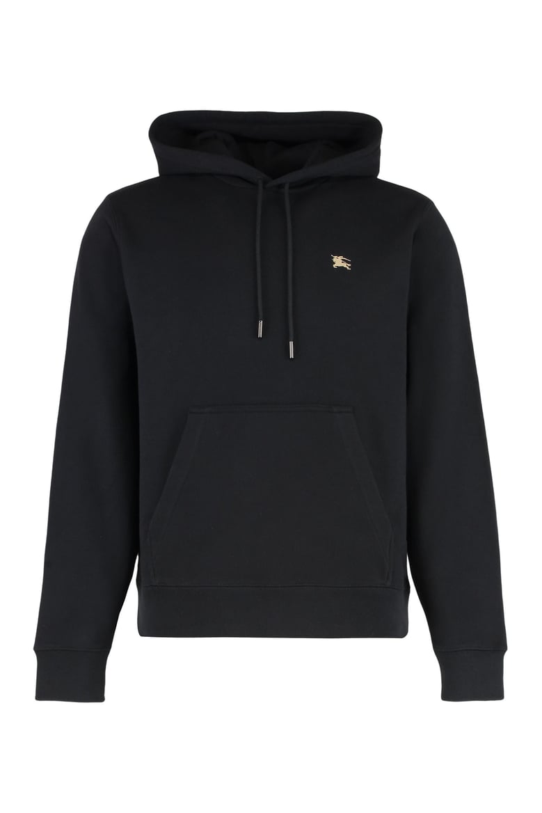 logo cotton hoodie by Selfnex