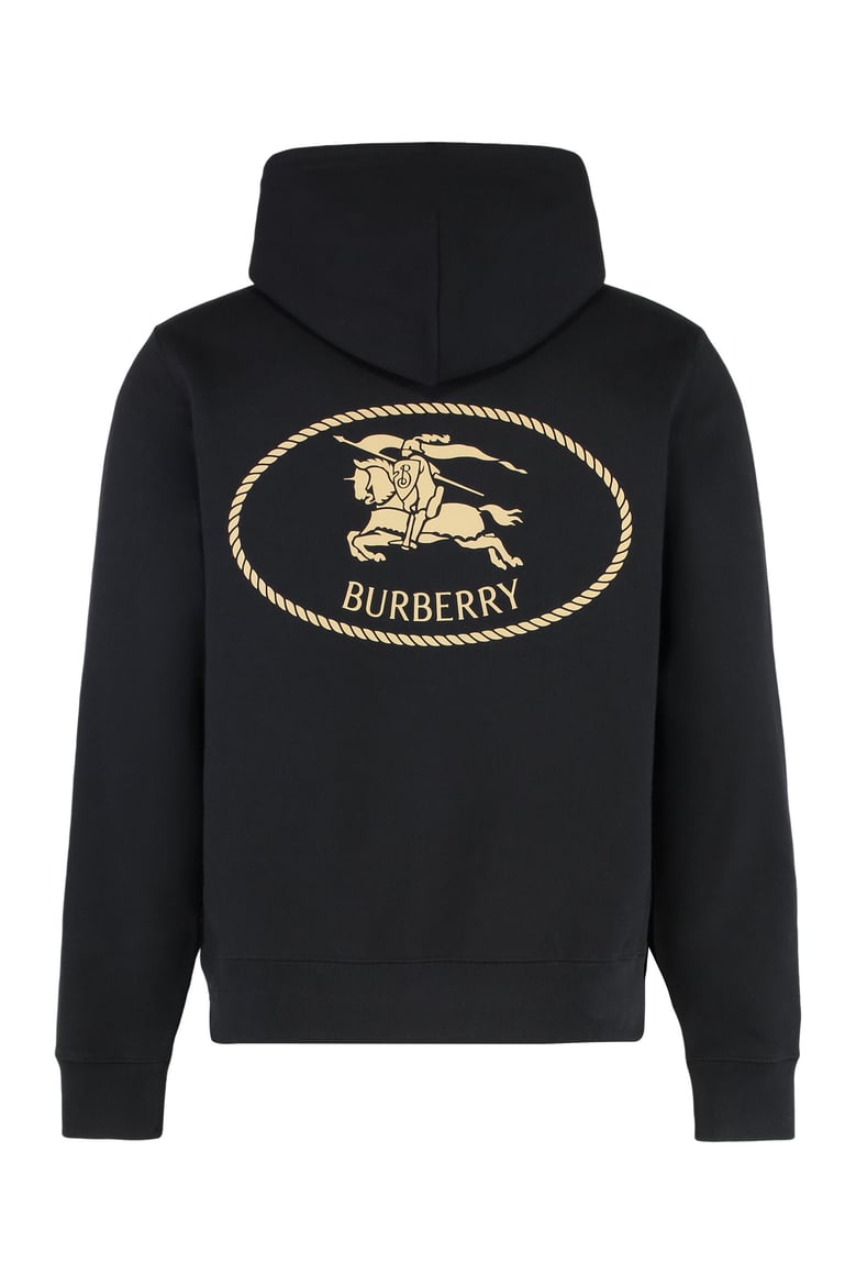logo cotton hoodie by Selfnex