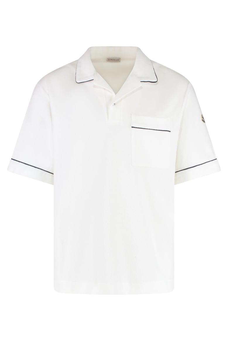 towelling polo shirt by Selfnex