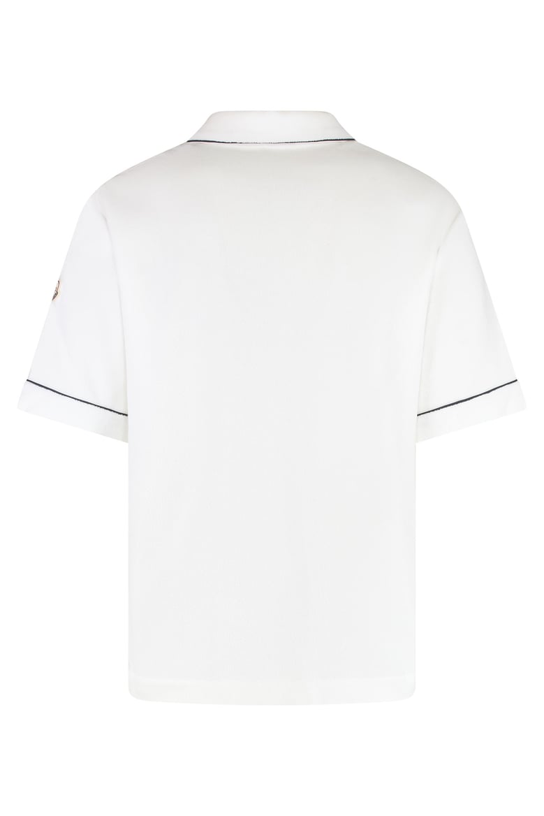 towelling polo shirt by Selfnex