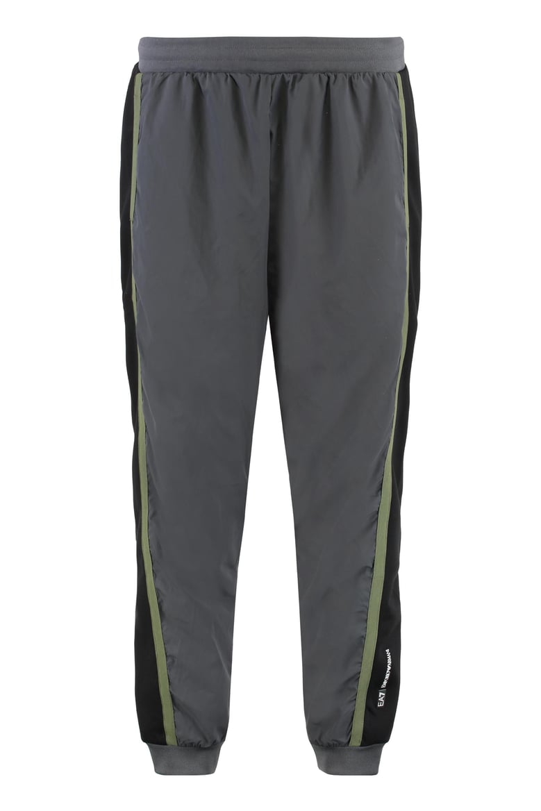 techno fabric track pants by Selfnex