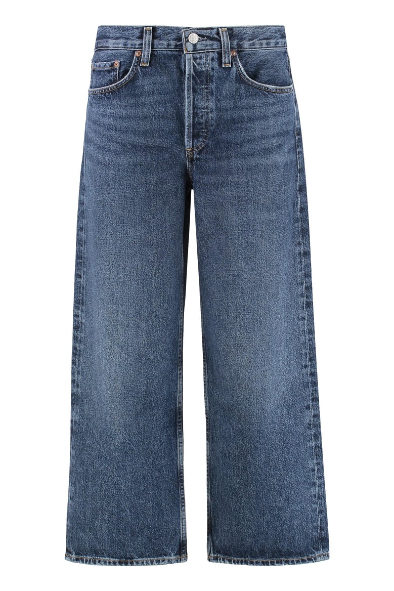 arc cropped jeans by Selfnex