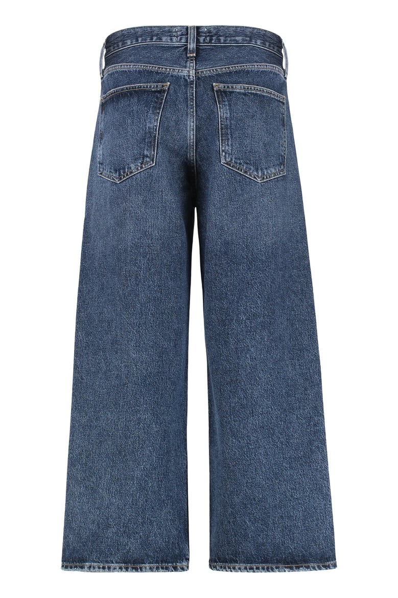 arc cropped jeans by Selfnex