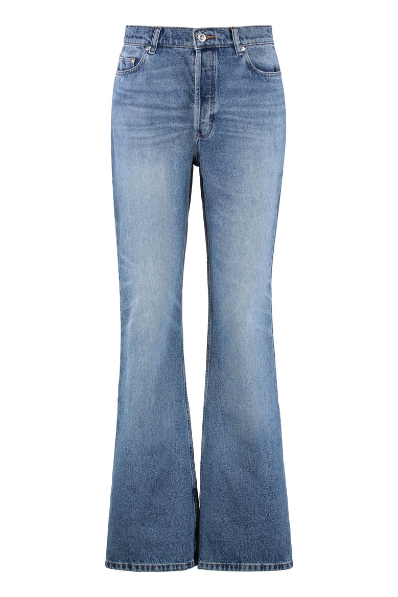 romy high-rise flared jeans by Selfnex