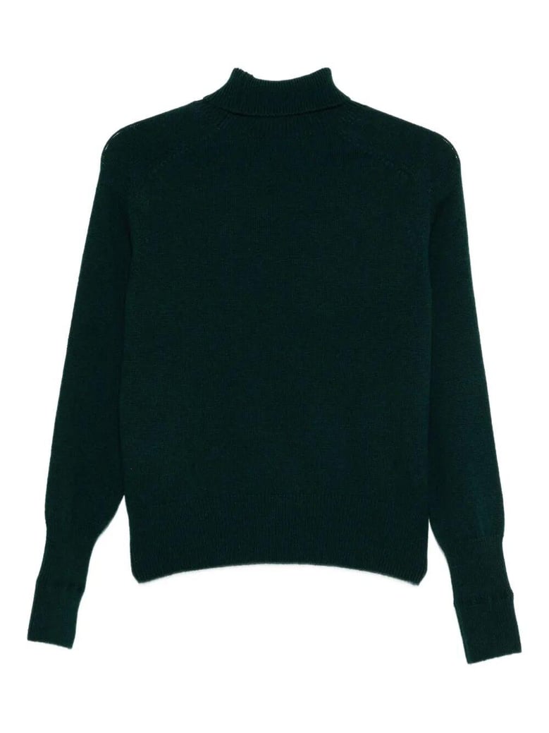turtle-neck wool jumper by Selfnex