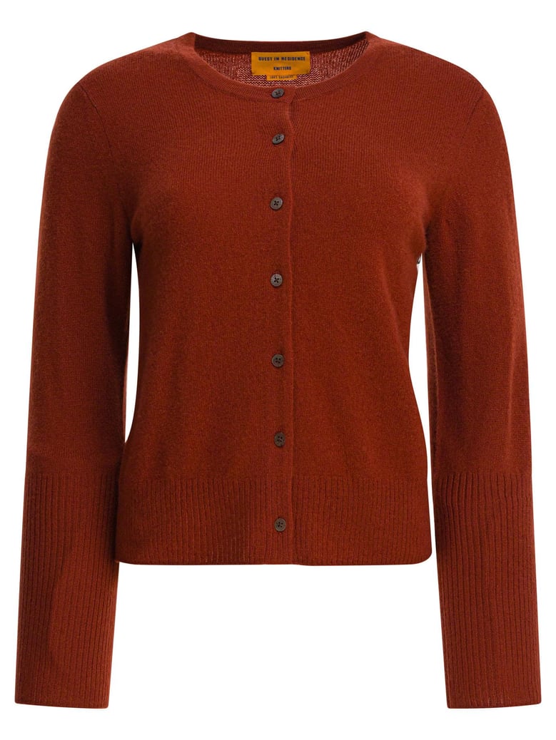 brown cashmere knitwear by Selfnex