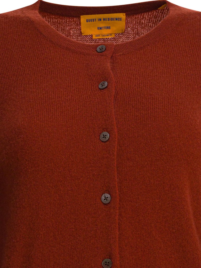 brown cashmere knitwear by Selfnex