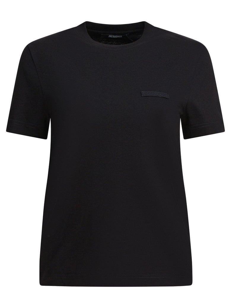 black cotton t-shirt by Selfnex