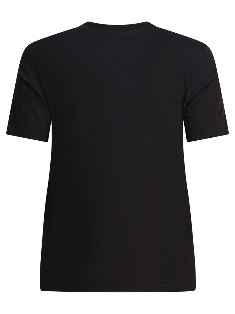 black cotton t-shirt by Selfnex