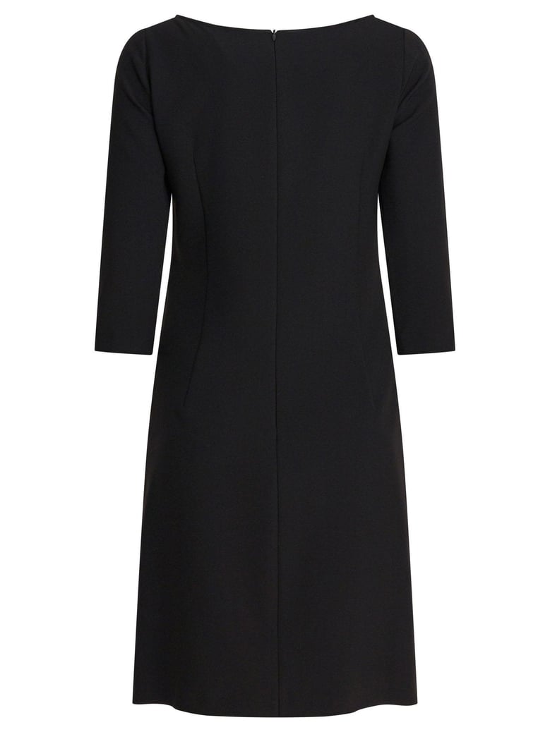 black elastane dress by Selfnex