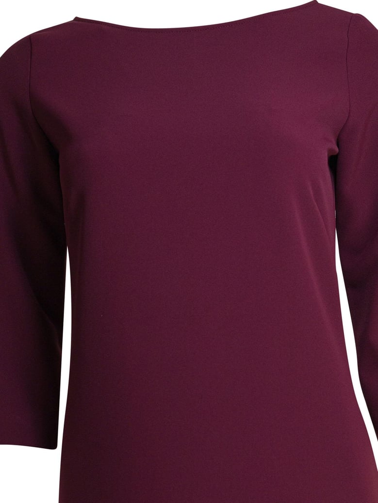 bordeaux elastane dress by Selfnex