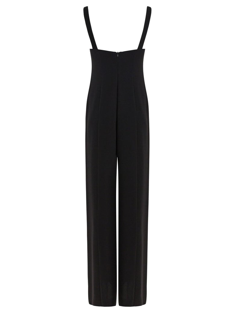 black polyester dress by Selfnex