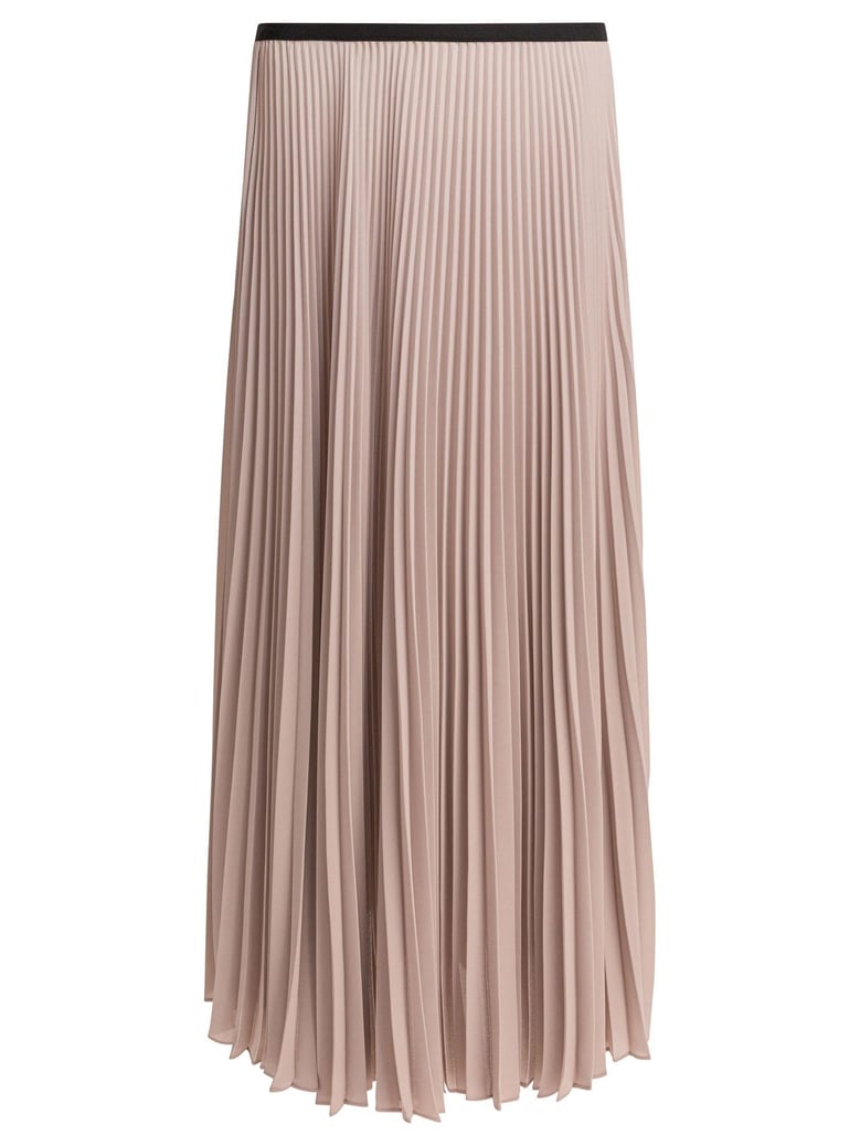 grey polyester skirt by Selfnex