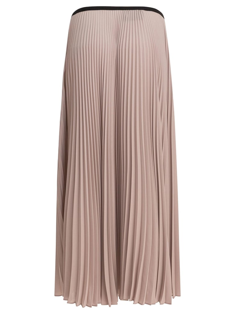 grey polyester skirt by Selfnex