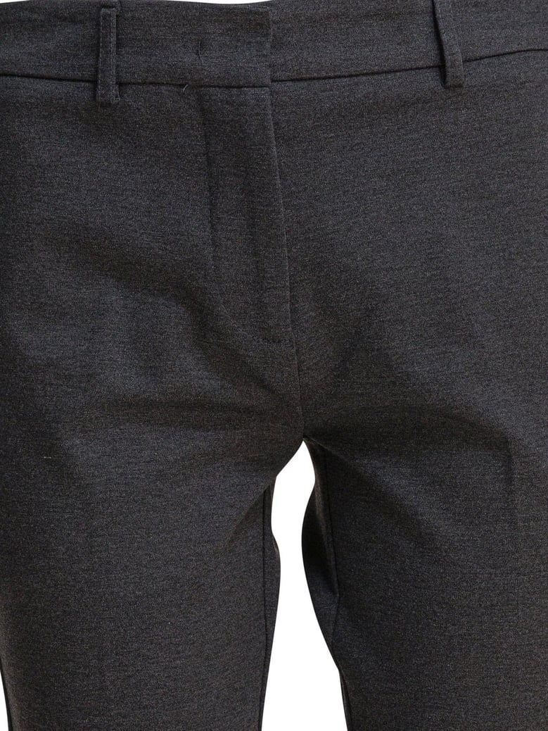 grey elastane trousers by Selfnex