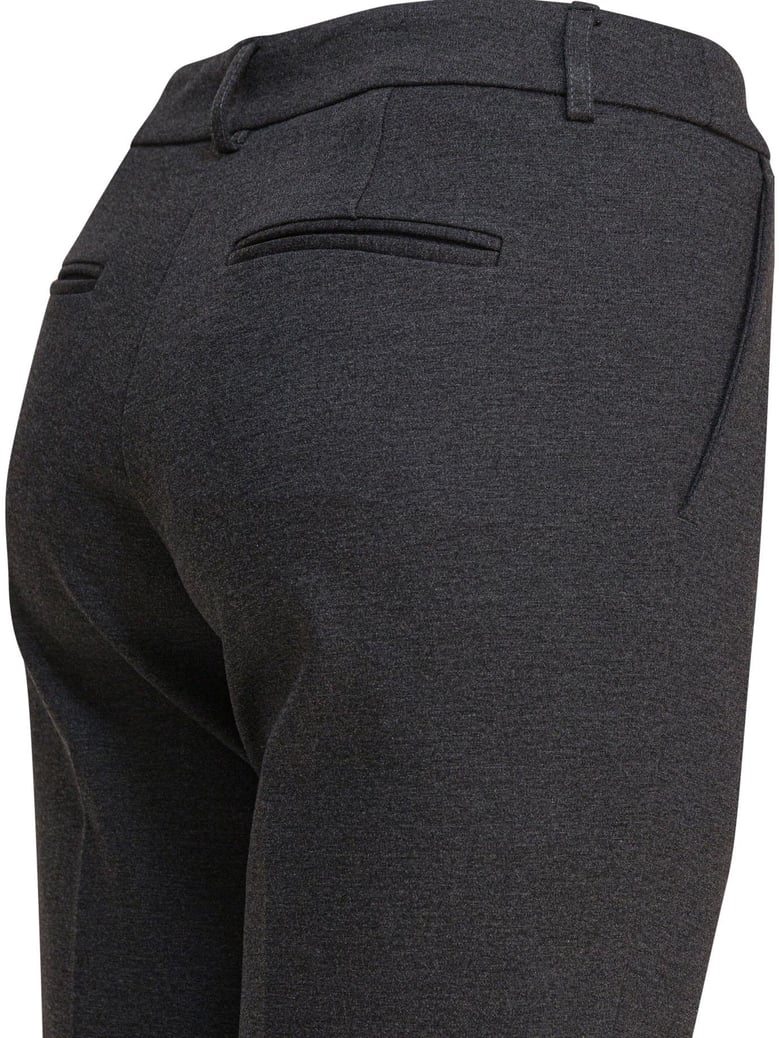 grey elastane trousers by Selfnex